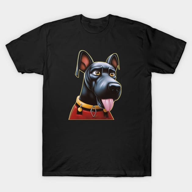 Cute dog T-Shirt by KOTYA